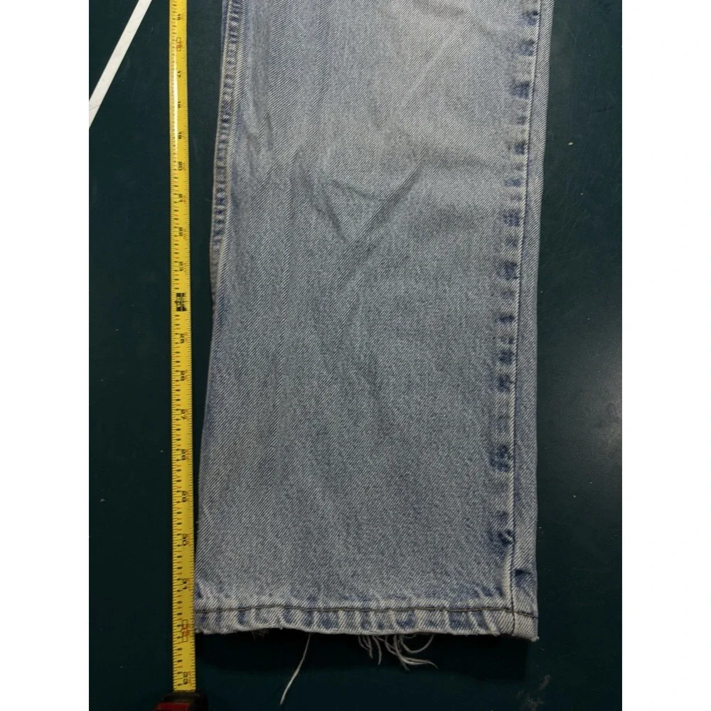 Vintage Levis 550 Relaxed Fit Jeans Men's 34x32 Denim Light Wash Faded USA‎ 90s